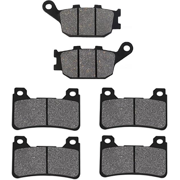 AHL Front and Rear Brake Pads for Honda CBR600RR CBR600 RR 2005 2006 CBR1000RR CBR 1000 RR 2004 2005 CBR1000RR CBR 1000 RR Fireblade 2004 2005 Semi-metallic
AHL Front and Rear Brake Pads for Honda CBR600RR CBR600 RR 2005 2006 CBR1000RR CBR 1000 RR 2004 2005 CBR1000RR CBR 1000 RR Fireblade 2004 2005 Semi-metallic