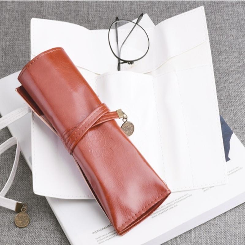 Retro Roll Leather Cosmetic Bag Pen Pencil Case Retro Wallet Storage Bag Purse Small Bag Purse Storage Bag коричневый
Retro Roll Leather Cosmetic Bag Pen Pencil Case Retro Wallet Storage Bag Purse Small Bag Purse Storage Bag коричневый