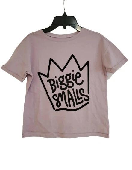 New Biggie Smalls Crown Logo Kids Girls Medium Rap Hip Hop Notorious B.I.G. Tee 160
New Biggie Smalls Crown Logo Kids Girls Medium Rap Hip Hop Notorious B.I.G. Tee 160
