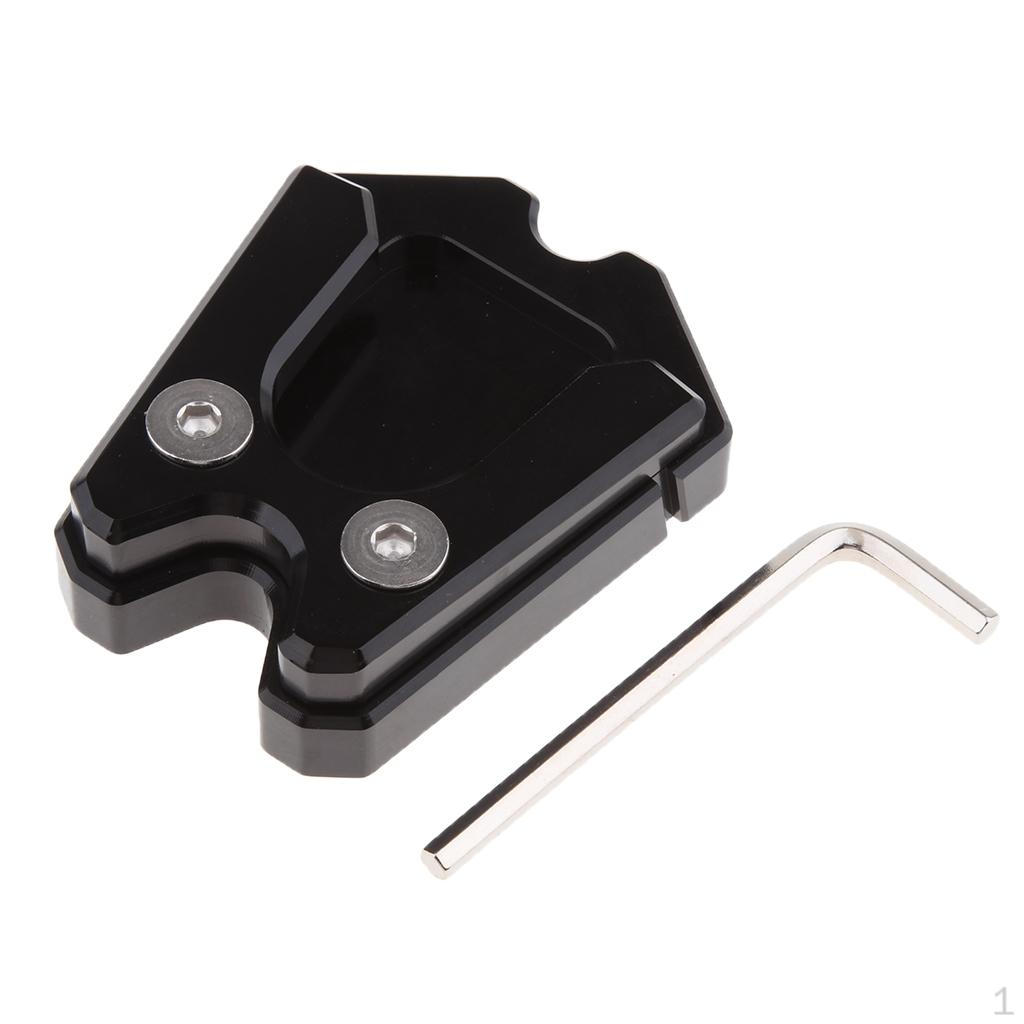Motorcycle Kickstand Pad - Durable CNC Aluminum Kick Stand Coaster/Support Plate Fits for Gtv чорний
Motorcycle Kickstand Pad - Durable CNC Aluminum Kick Stand Coaster/Support Plate Fits for Gtv чорний