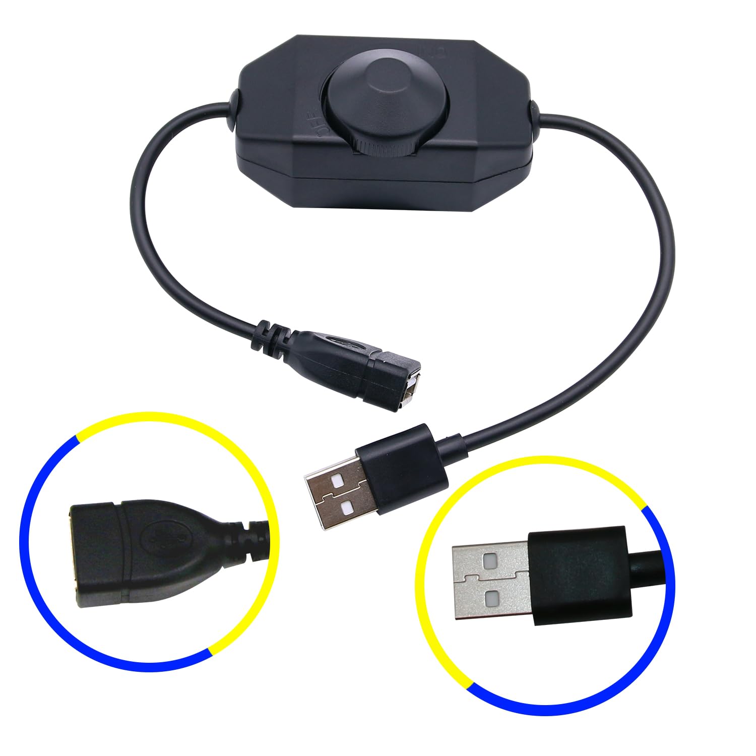 USB DC 5V Stepless Manual Knob Touch LED Dimmer Switch for 5050 2838 Strip Light 1 Channel Brightness Adjustment Controller
USB DC 5V Stepless Manual Knob Touch LED Dimmer Switch for 5050 2838 Strip Light 1 Channel Brightness Adjustment Controller