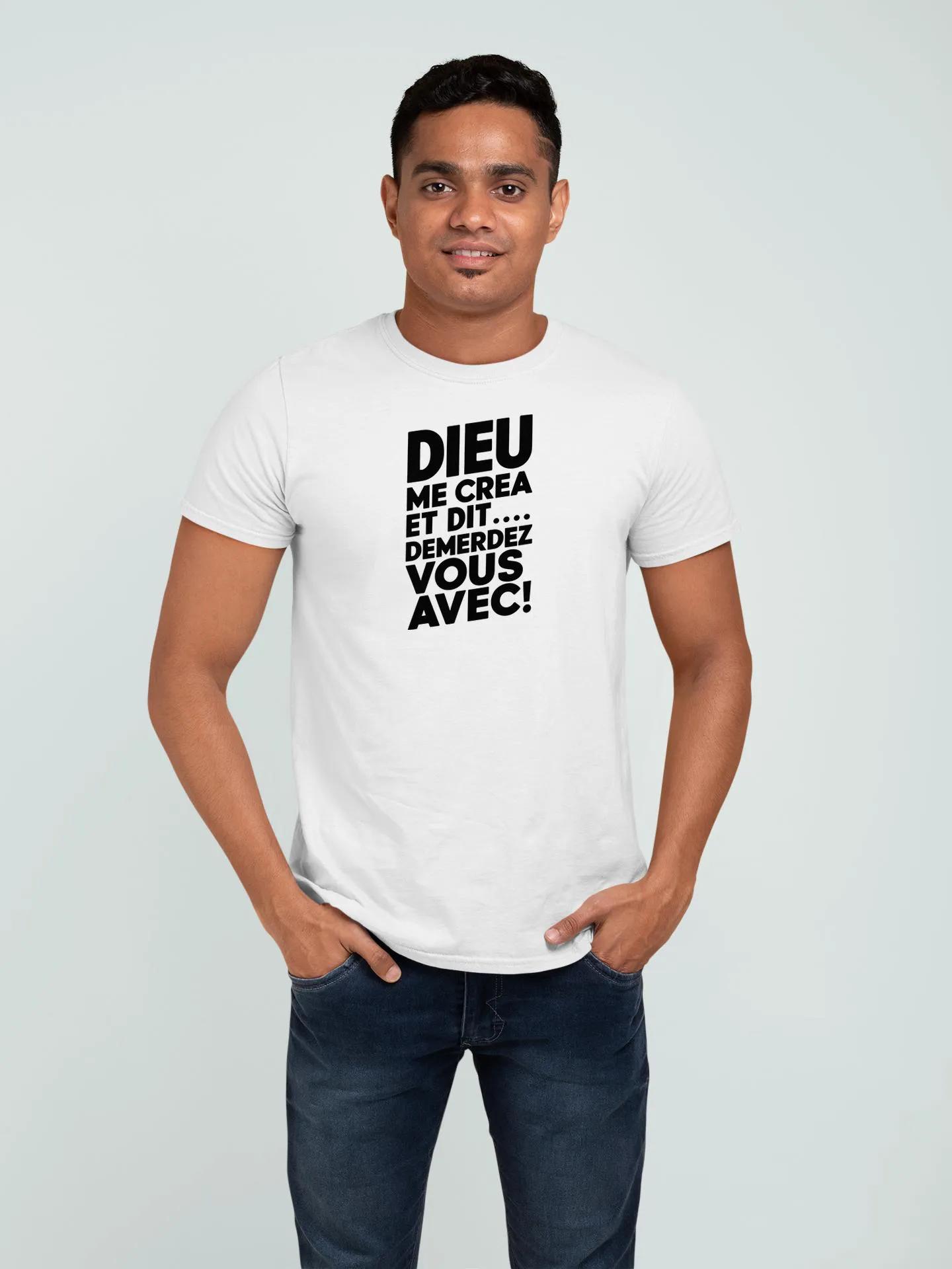 God Created Me and Said Get Away with It Tshirt French Text Humor Gift Tops Casual Cotton Unisex Soft Tee Shirt 2026 New Model S
God Created Me and Said Get Away with It Tshirt French Text Humor Gift Tops Casual Cotton Unisex Soft Tee Shirt 2026 New Model S