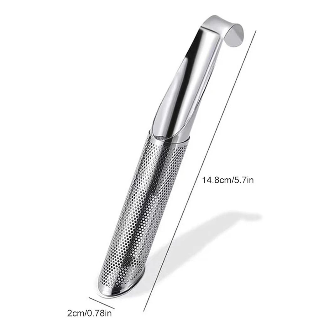 Кухонный аксессуар, фильтр для заваривания чая, нержавеющая сталь, трубка для заваривания, держатель Touch Feel, инструмент, фильтр для чайной ложки, ситечко для чая
Кухонный аксессуар, фильтр для заваривания чая, нержавеющая сталь, трубка для заваривания, держатель Touch Feel, инструмент, фильтр для чайной ложки, ситечко для чая