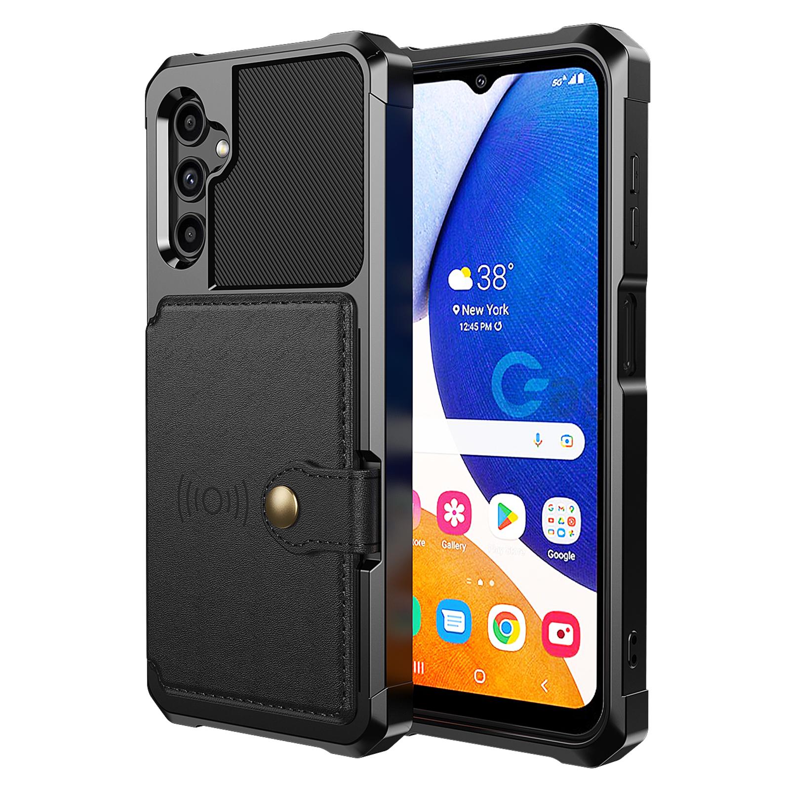 ZM03 for Samsung Galaxy A14 5G/A14 4G Fall Protection PU Leather Coated TPU Case Card Holder Kickstand Phone Cover with Magnetic Metal Sheet Red
ZM03 for Samsung Galaxy A14 5G/A14 4G Fall Protection PU Leather Coated TPU Case Card Holder Kickstand Phone Cover with Magnetic Metal Sheet Red