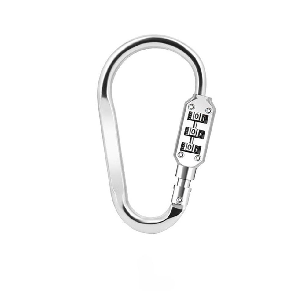 Metal Hanging Lock for Electric Bike Password Carabiner Motorcycle/Electric Scooter Helmet Basket Fastening Buckle S срібний
Metal Hanging Lock for Electric Bike Password Carabiner Motorcycle/Electric Scooter Helmet Basket Fastening Buckle S срібний