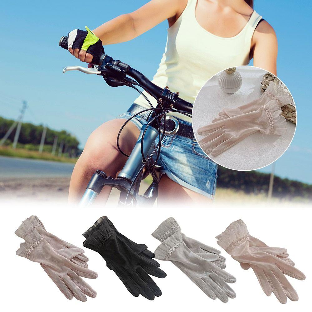 Sunscreen Ice Silk Gloves Breathable Cycling Driving Riding Glove Lace Thin Mittens Summer фіолетовий
Sunscreen Ice Silk Gloves Breathable Cycling Driving Riding Glove Lace Thin Mittens Summer фіолетовий