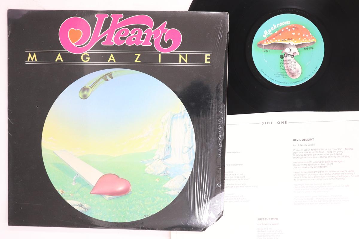 LP Record HEART - Magazine MRS5008 MUSHROOM 1978 US Rock Used
LP Record HEART - Magazine MRS5008 MUSHROOM 1978 US Rock Used