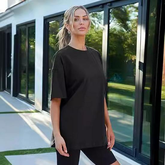 2024 European & American Hot Girl Off-Shoulder Casual Milk Silk Top - Women s Loose Short Sleeve Tee Large чёрный
2024 European & American Hot Girl Off-Shoulder Casual Milk Silk Top - Women s Loose Short Sleeve Tee Large чёрный