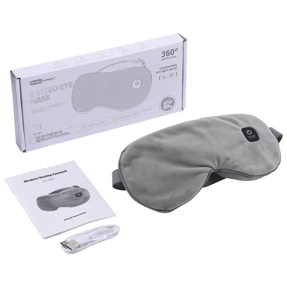 Wireless Heated Eye Mask: 3-Speed Electric Heating, Smart Eye Protection, Relieves Fatigue, Detachable & Washable
Wireless Heated Eye Mask: 3-Speed Electric Heating, Smart Eye Protection, Relieves Fatigue, Detachable & Washable