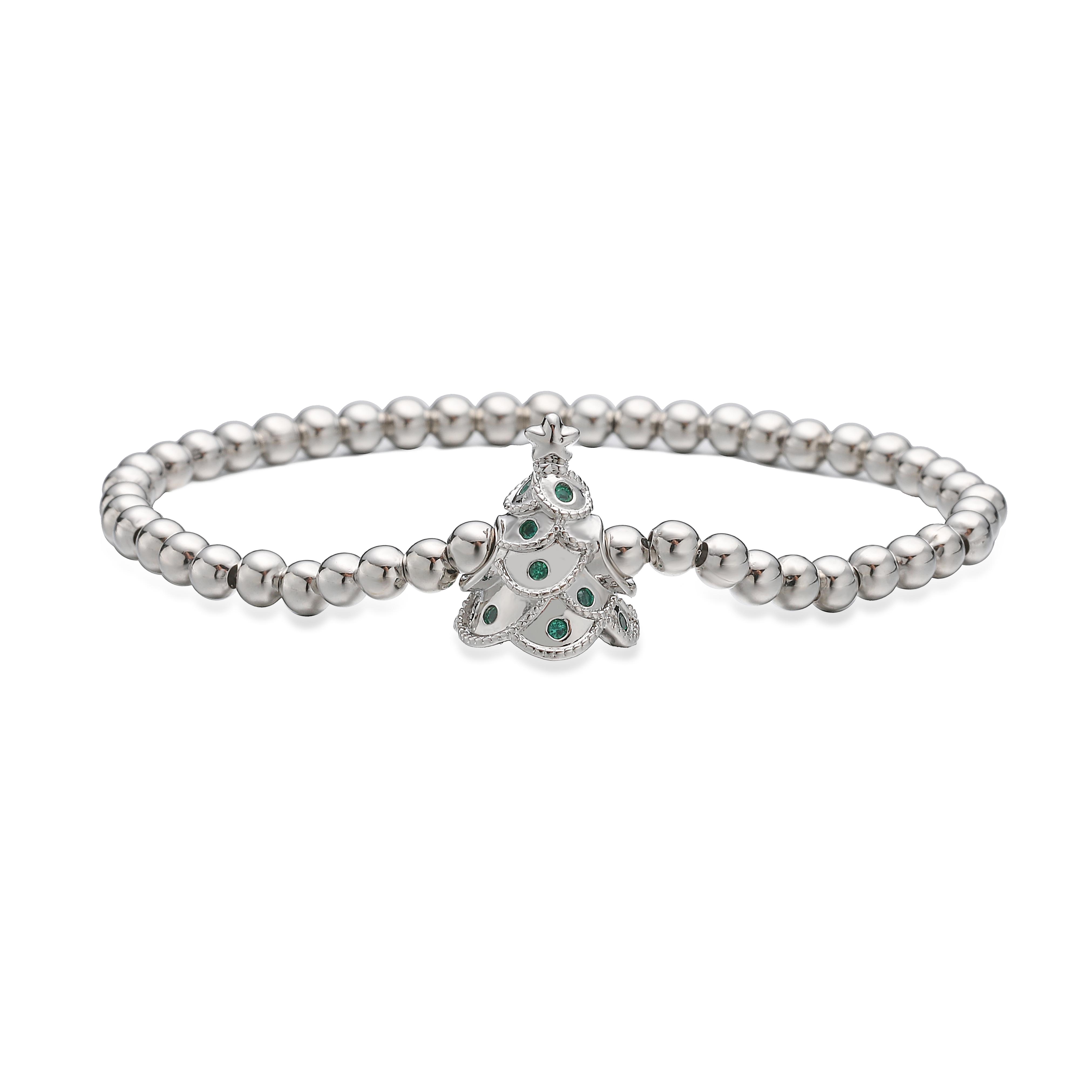 HECHENG,Winter New Arrival Christmas Bear Green Enamel Drip Glaze Christmas Tree Sweet and Adorable Beaded Stretch Bracelet 1 Pc Other
HECHENG,Winter New Arrival Christmas Bear Green Enamel Drip Glaze Christmas Tree Sweet and Adorable Beaded Stretch Bracelet 1 Pc Other