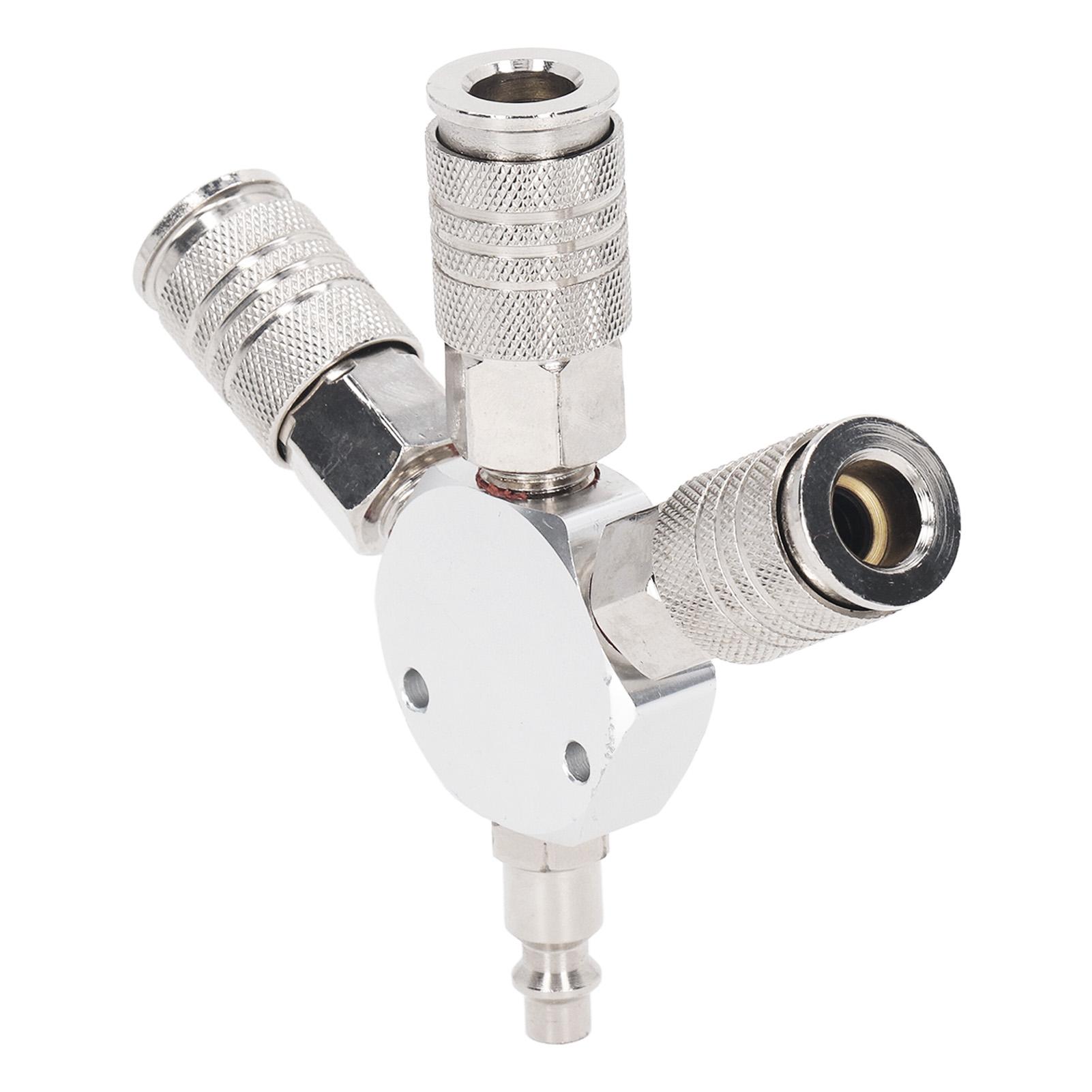 3 Way Air Splitter 14 Inch NPT Male Thread 3 Way Manifold Aluminum Alloy Pneumatic Fitting for
3 Way Air Splitter 14 Inch NPT Male Thread 3 Way Manifold Aluminum Alloy Pneumatic Fitting for