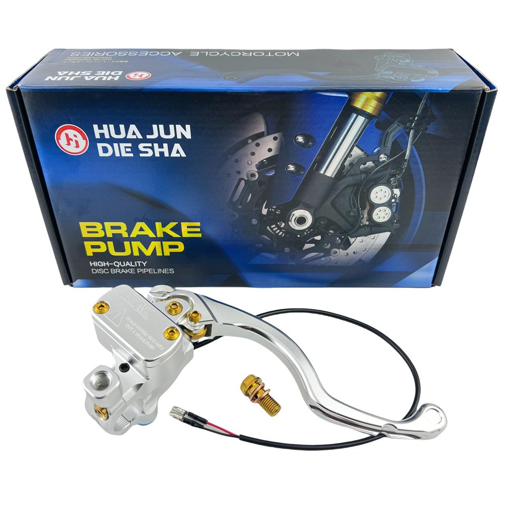 HJ-1 17RCS Racing Bike Brake Clutch Pump Master Cylinder Brake Hydraulic Clutch Lever Universal 22MM Handlebar Silver Right
HJ-1 17RCS Racing Bike Brake Clutch Pump Master Cylinder Brake Hydraulic Clutch Lever Universal 22MM Handlebar Silver Right