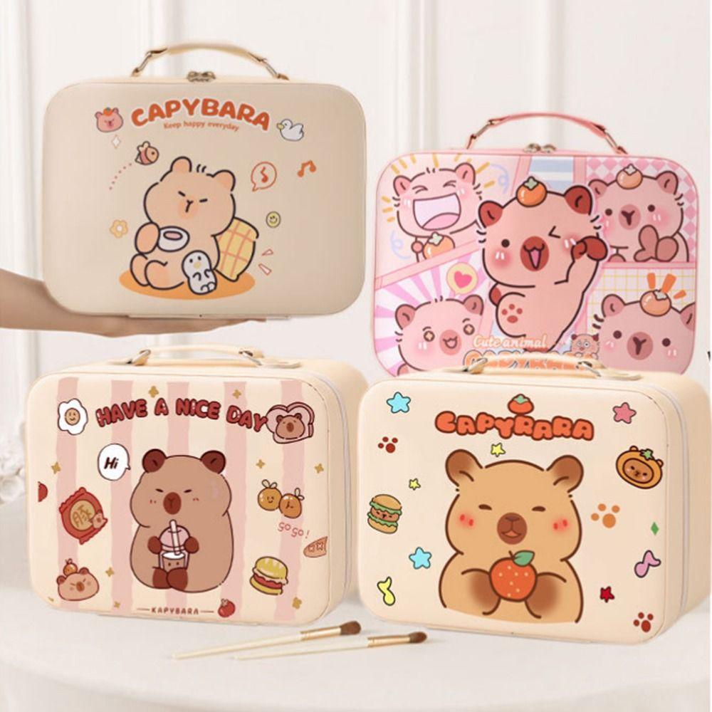 Portable Capybara Cosmetic Pouch Creative Cartoon Travel Toiletry Bag School Office Supply Style 8(without Mirror)
Portable Capybara Cosmetic Pouch Creative Cartoon Travel Toiletry Bag School Office Supply Style 8(without Mirror)