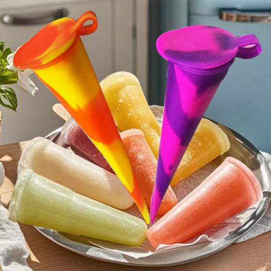 Yousheng Silicone Popsicle Molds Reusable Ice Cream Mold with Leak-Proof Covers DIY Homemade Tools Summer Party Supplies
Yousheng Silicone Popsicle Molds Reusable Ice Cream Mold with Leak-Proof Covers DIY Homemade Tools Summer Party Supplies
