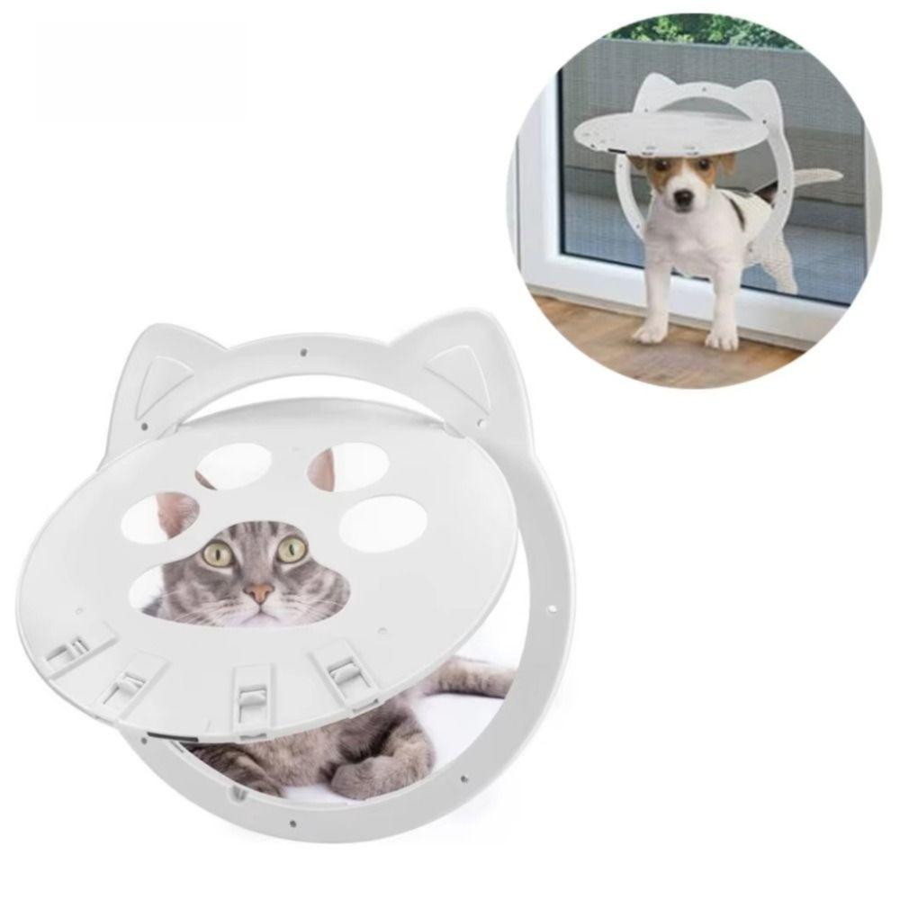 Bite-Resistant Pet Screen Door 4 Ways Locking Lockable Cat Door Hole Cats Window Gate Small Pets білий
Bite-Resistant Pet Screen Door 4 Ways Locking Lockable Cat Door Hole Cats Window Gate Small Pets білий