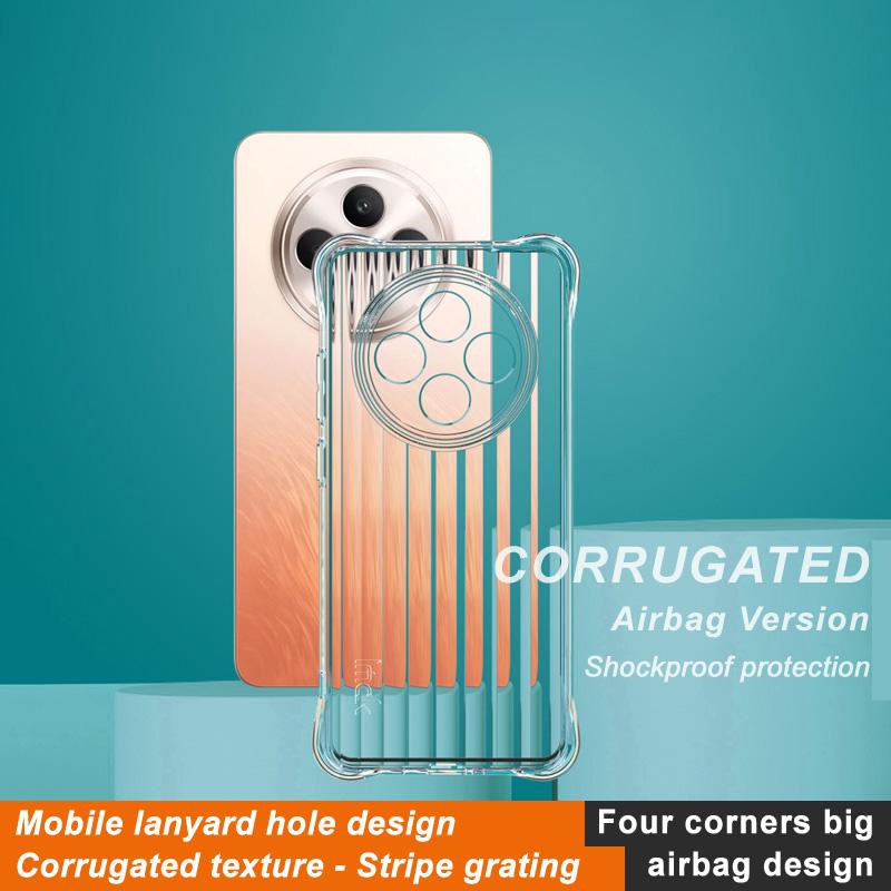 IMAK For Oppo Reno12 FS 5G/Reno12 F 5G TPU Case Corrugated Texture Airbag Phone Cover Transparent
IMAK For Oppo Reno12 FS 5G/Reno12 F 5G TPU Case Corrugated Texture Airbag Phone Cover Transparent