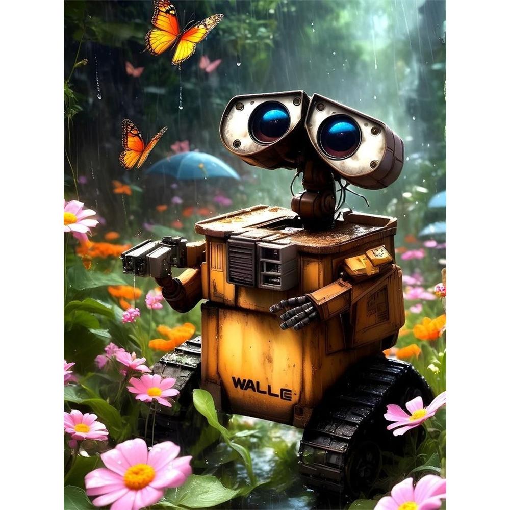 Disney Diamond Painting WALL E Themed Wall Decoration Full Diamond Cross stitch DIY Gift Home Decoration Round 20x30cm
Disney Diamond Painting WALL E Themed Wall Decoration Full Diamond Cross stitch DIY Gift Home Decoration Round 20x30cm