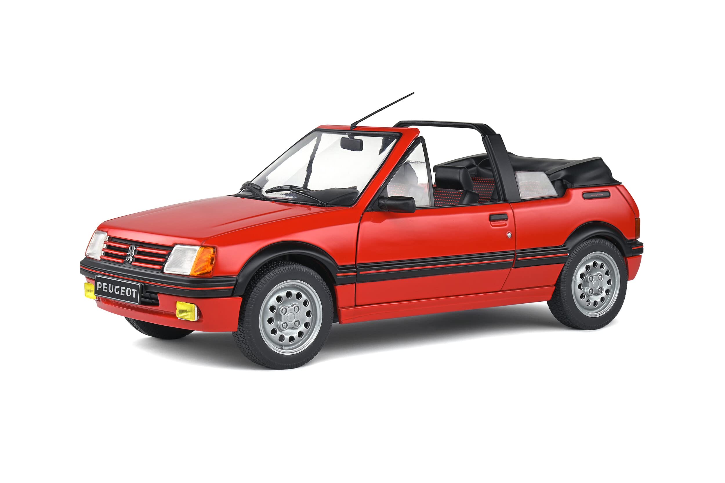 SOLIDO Peugeot 205 CTI 1986 Scale Diecast Model Car (Red) 1/18
SOLIDO Peugeot 205 CTI 1986 Scale Diecast Model Car (Red) 1/18