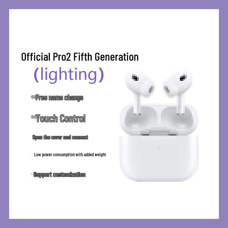 6th Gen Pro2 Wireless Bluetooth Headphones with Active Noise Cancellation - Compatible with Apple Devices Premium Packaging
6th Gen Pro2 Wireless Bluetooth Headphones with Active Noise Cancellation - Compatible with Apple Devices Premium Packaging