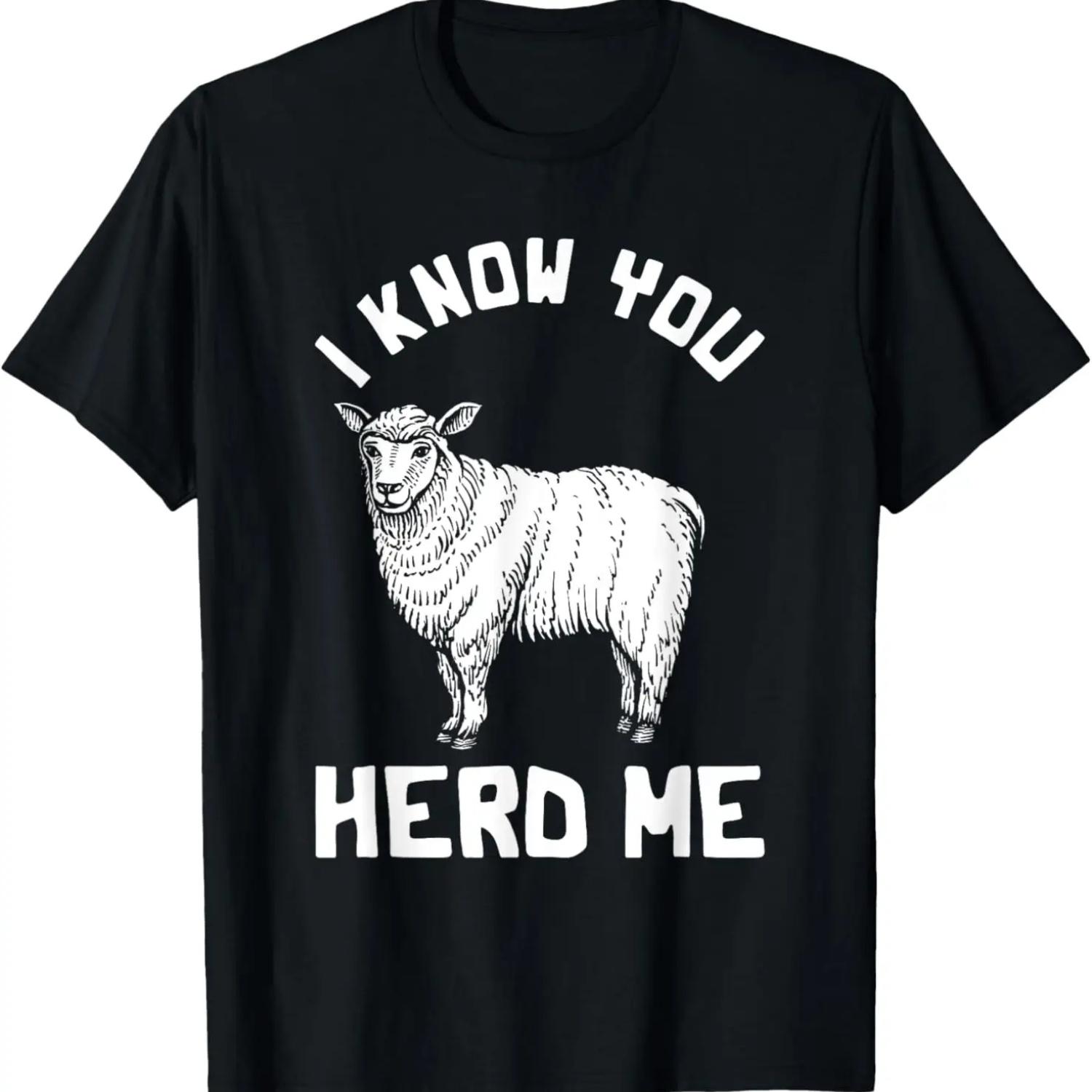 Funny Sheep Design I know you Herd Me Sheep Lovers T-Shirt XXXXXL
Funny Sheep Design I know you Herd Me Sheep Lovers T-Shirt XXXXXL