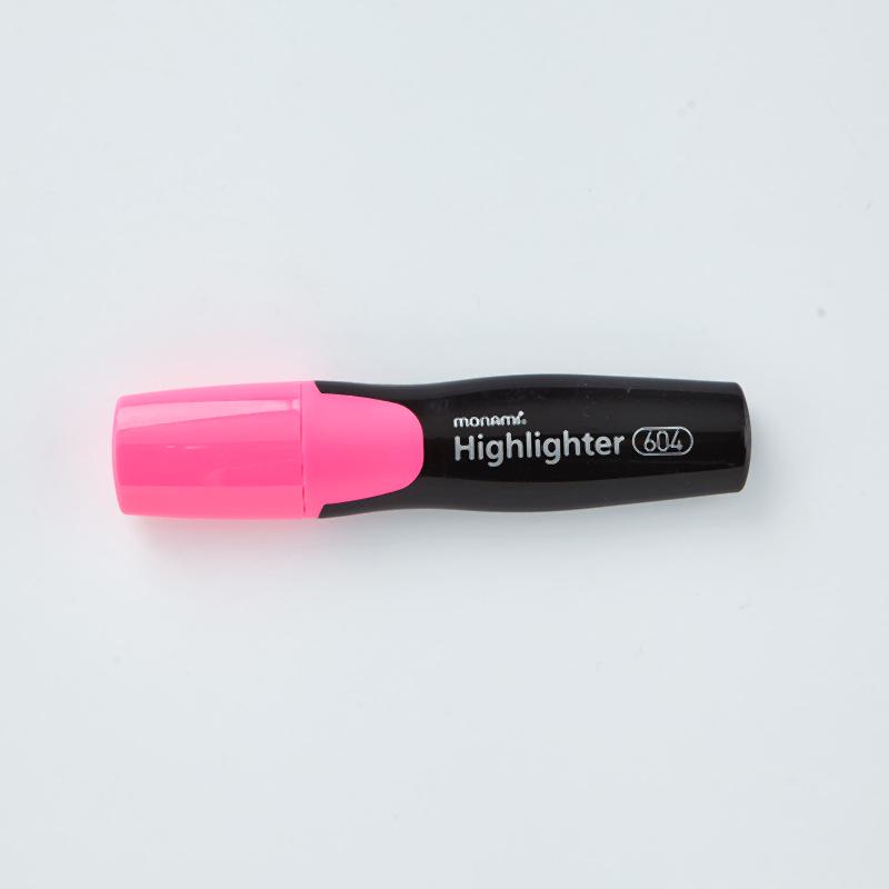 Monami 604 Fluorescent Highlighter Pen - Eye Protection For Students, Model 6020 Chisel Tip
Monami 604 Fluorescent Highlighter Pen - Eye Protection For Students, Model 6020 Chisel Tip