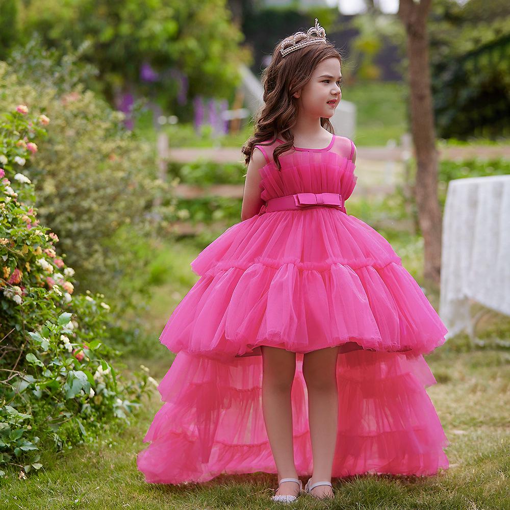 New Girls Flower Princess Dress with Detachable Train for Weddings and Performances 90 cm
New Girls Flower Princess Dress with Detachable Train for Weddings and Performances 90 cm