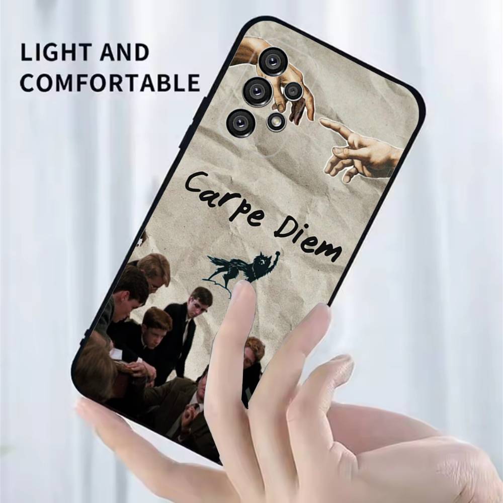 Carpe Diem Dead Phone Case For Samsung Galaxy A13,A21s,A22,A31,A32,A52,A53,A71,A80,A91 Soft Black Shell SamsungA51
Carpe Diem Dead Phone Case For Samsung Galaxy A13,A21s,A22,A31,A32,A52,A53,A71,A80,A91 Soft Black Shell SamsungA51