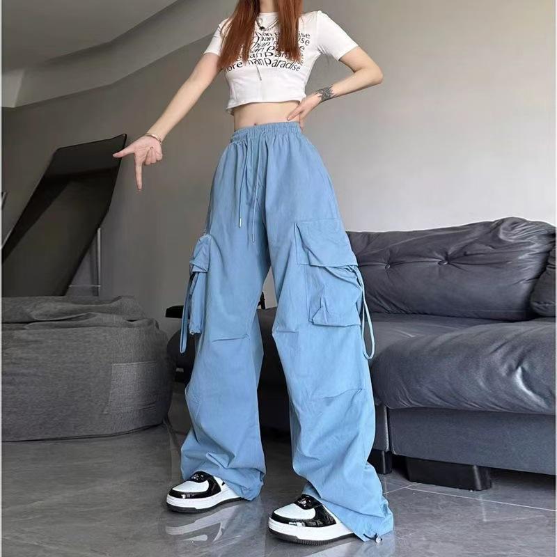 Unisex Plus Size Multi-pocket Cargo Pants - New Arrival for Spring/Autumn Streetwear M 45-52kg
Unisex Plus Size Multi-pocket Cargo Pants - New Arrival for Spring/Autumn Streetwear M 45-52kg