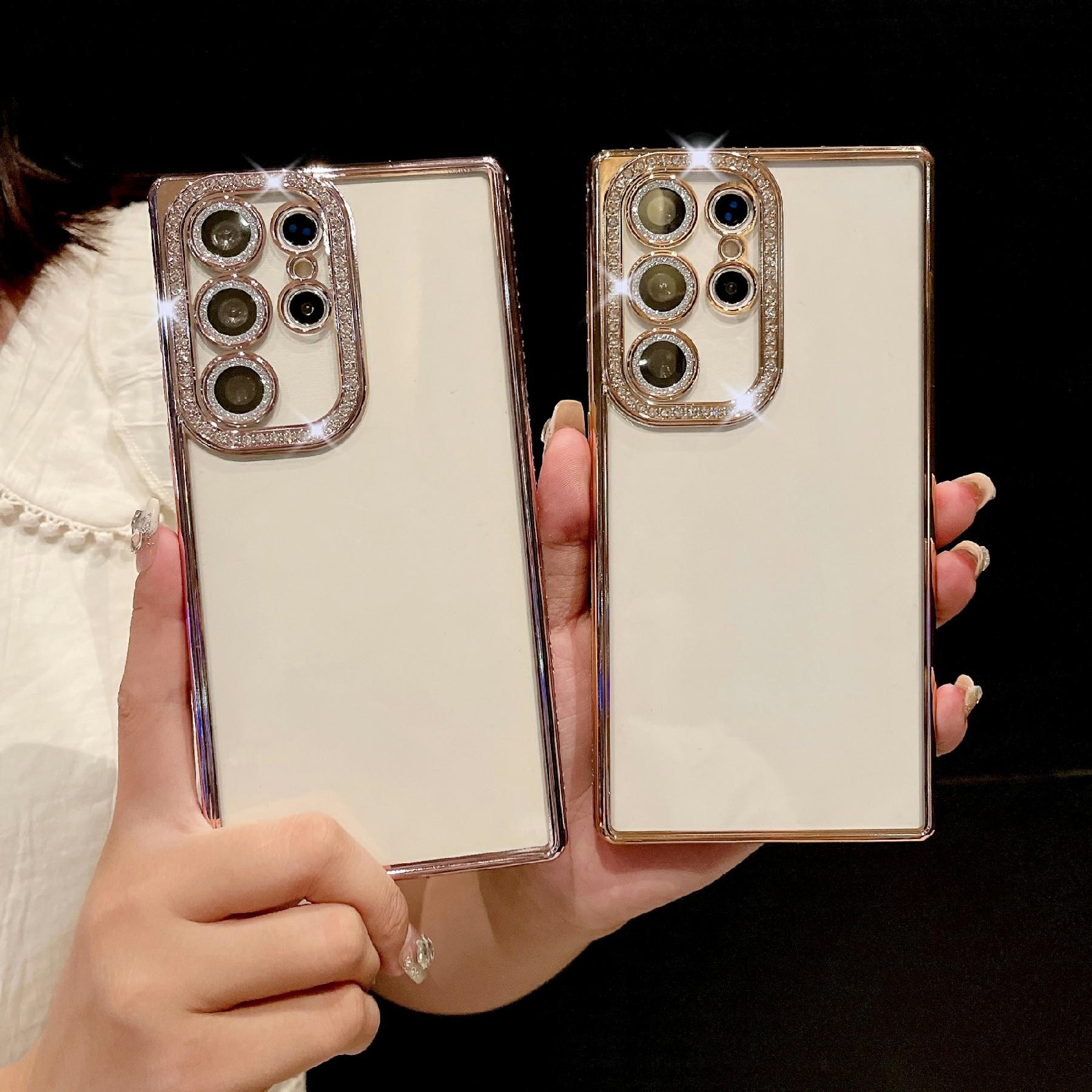 For Samsung Galaxy S25 Ultra Case Clear TPU Phone Cover with Glitter Lens Film Blue
For Samsung Galaxy S25 Ultra Case Clear TPU Phone Cover with Glitter Lens Film Blue