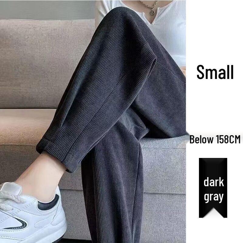 Women s Chenille Velvet Cuffed Harem Sweatpants - Autumn/Winter 2023 Collection 2XL (145-160 jin)
Women s Chenille Velvet Cuffed Harem Sweatpants - Autumn/Winter 2023 Collection 2XL (145-160 jin)