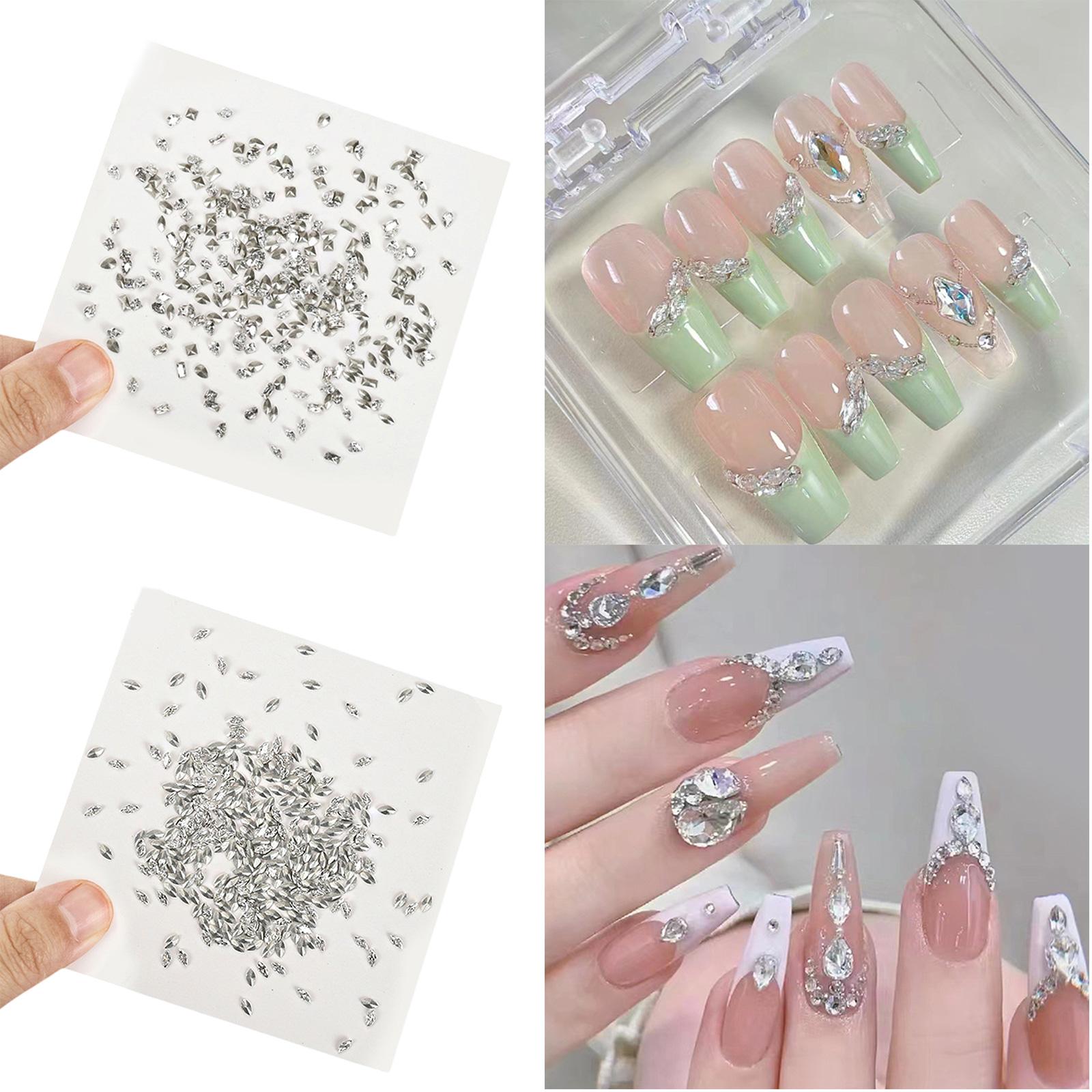 Mini Shaped Nail Rhinestones Crystal Nail Gems Irregular Shaped Nail Charms Nails Art Charms DIY Nails Art Decorations 1
Mini Shaped Nail Rhinestones Crystal Nail Gems Irregular Shaped Nail Charms Nails Art Charms DIY Nails Art Decorations 1