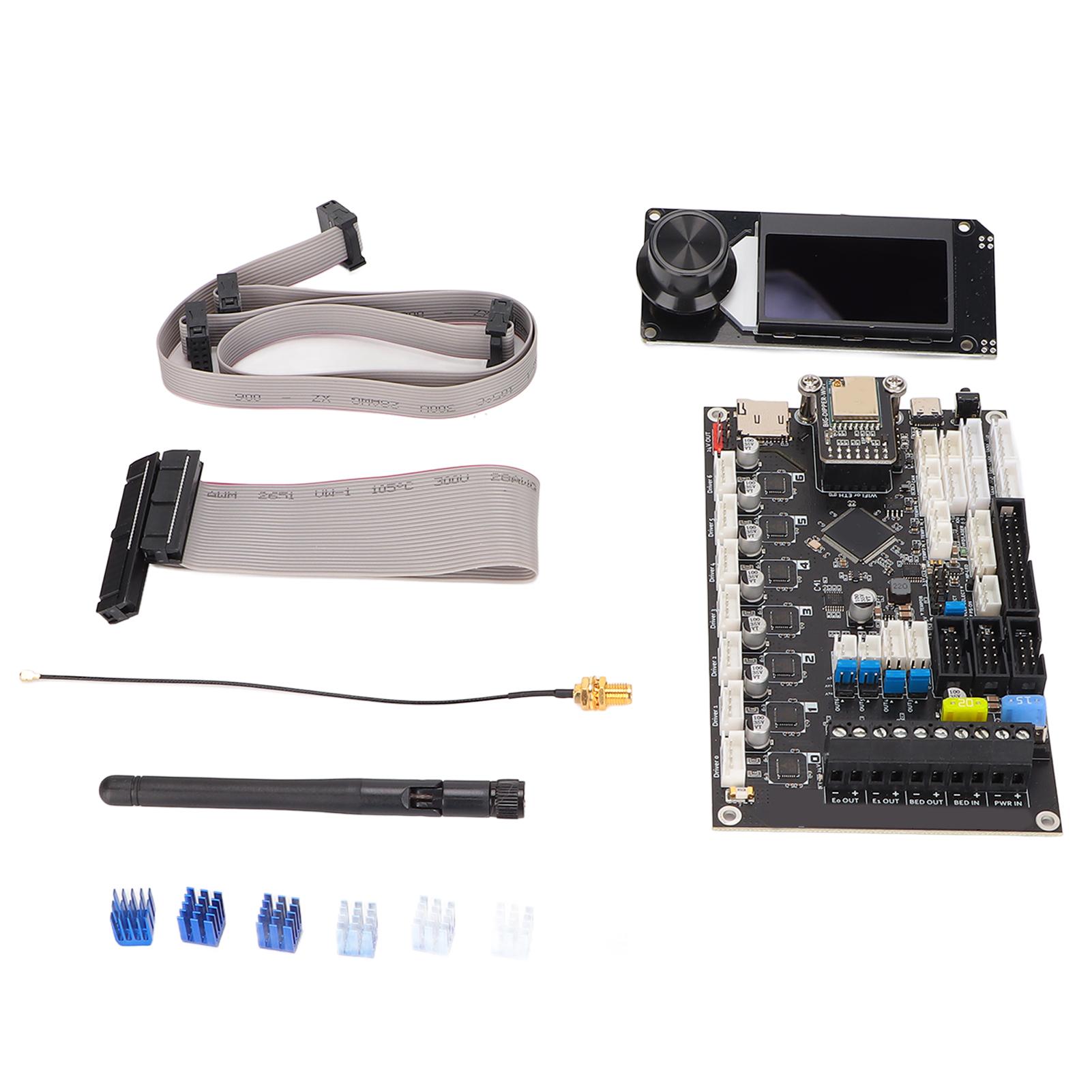3D Printer Motherboard for VORON 2.4 BIG DIPPER Duet3 Mini5+ Wifi Motherboard with Mini12864 Display
3D Printer Motherboard for VORON 2.4 BIG DIPPER Duet3 Mini5+ Wifi Motherboard with Mini12864 Display