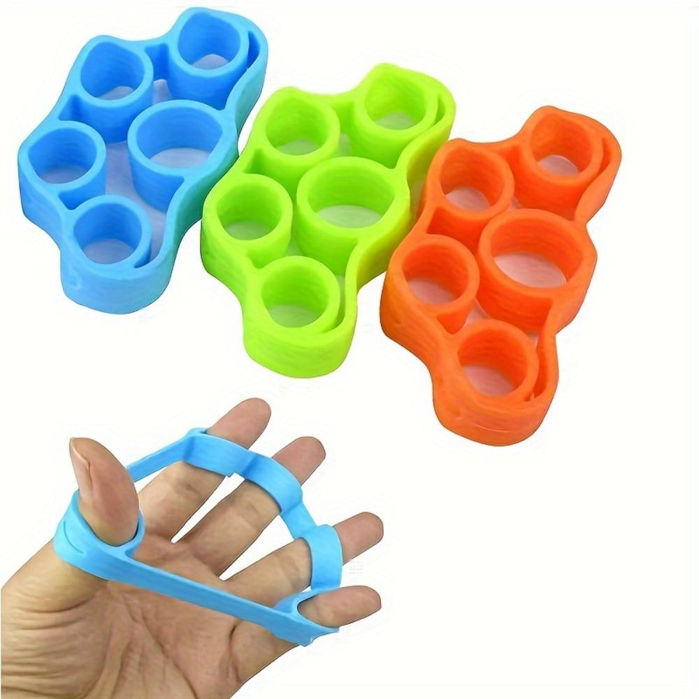 3-Pack Silicone Grip Strengtheners, Finger & Wrist Exerciser, Hand Dexterity Training Relax Tool for Daily Fitness
3-Pack Silicone Grip Strengtheners, Finger & Wrist Exerciser, Hand Dexterity Training Relax Tool for Daily Fitness