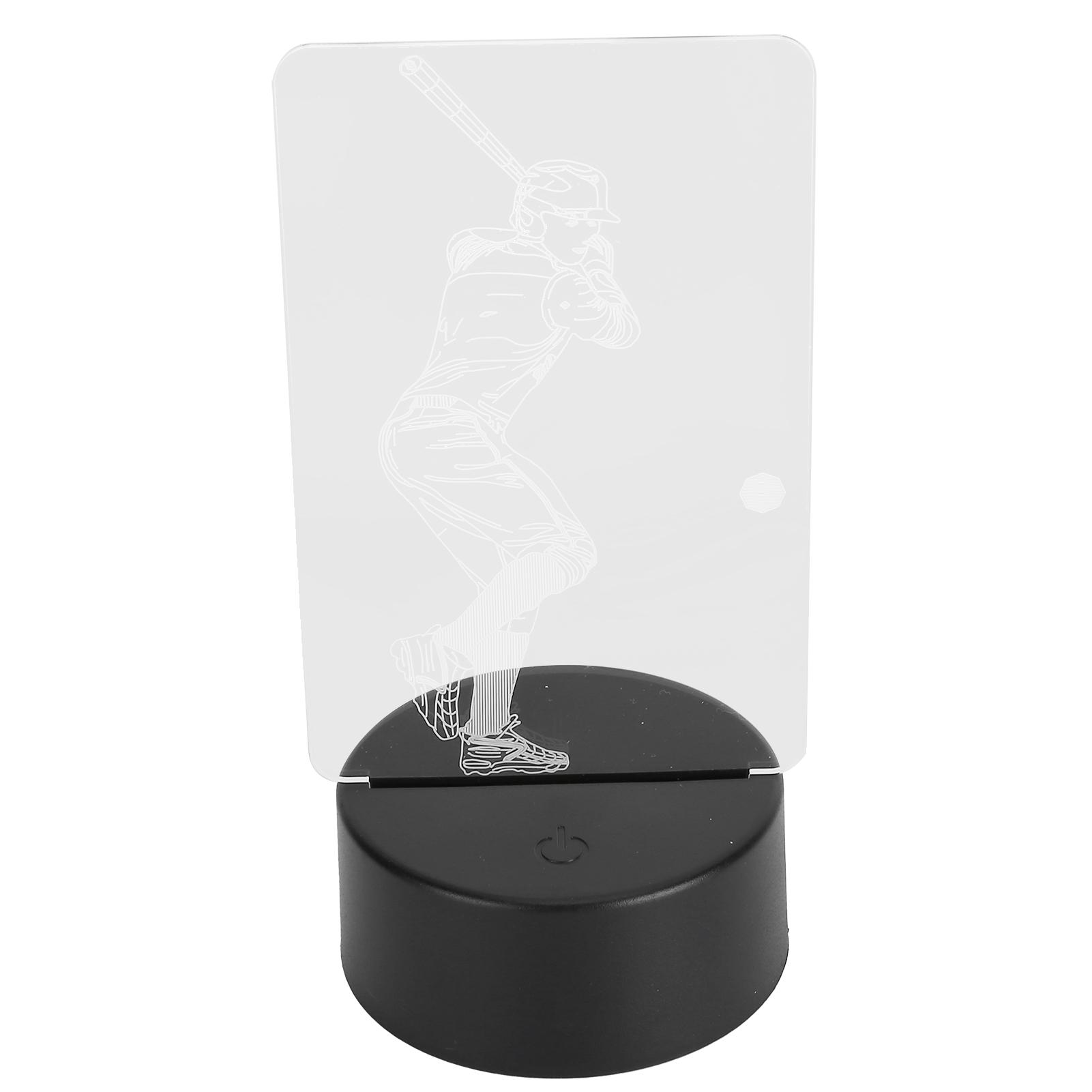 3 Dimensional Baseball Player Pattern Night Light Touch USB Or Battery Powered Lamp for Home
3 Dimensional Baseball Player Pattern Night Light Touch USB Or Battery Powered Lamp for Home
