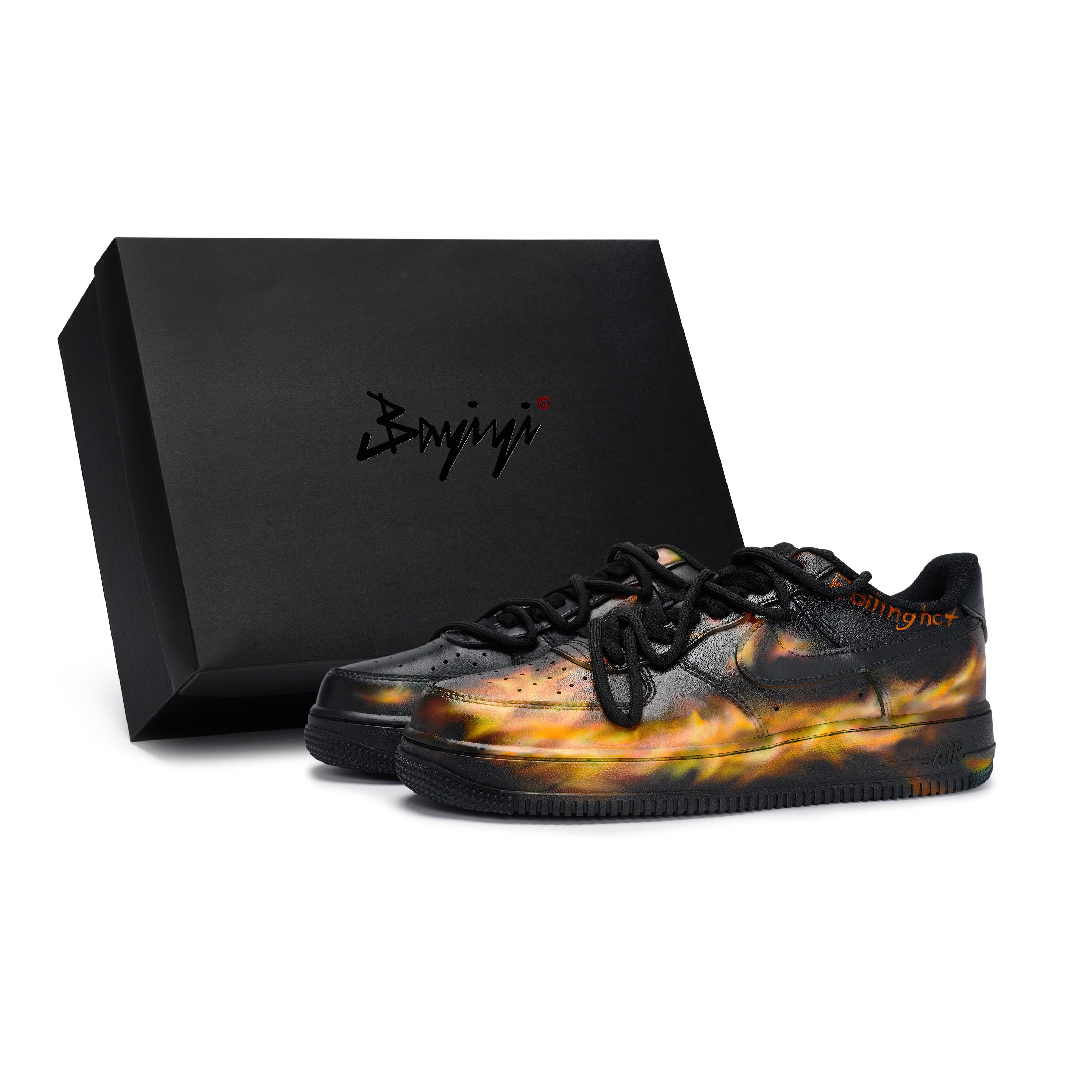 Nike Air Force 1 Slip Resistant Abrasion Resistant Low top Skateboard Shoes Unisex Black Orange CW2288-001(Team80-S-BOX) 41
Nike Air Force 1 Slip Resistant Abrasion Resistant Low top Skateboard Shoes Unisex Black Orange CW2288-001(Team80-S-BOX) 41