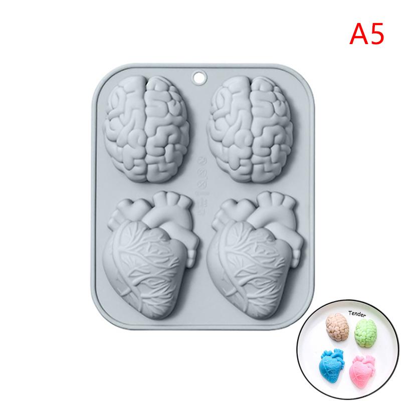 Halloween Baking Molds Fingers Death Human Heart Brain Silicone Molds Chocolate Candy Pudding Mold Ice Cube Tray Cake Decor
Halloween Baking Molds Fingers Death Human Heart Brain Silicone Molds Chocolate Candy Pudding Mold Ice Cube Tray Cake Decor