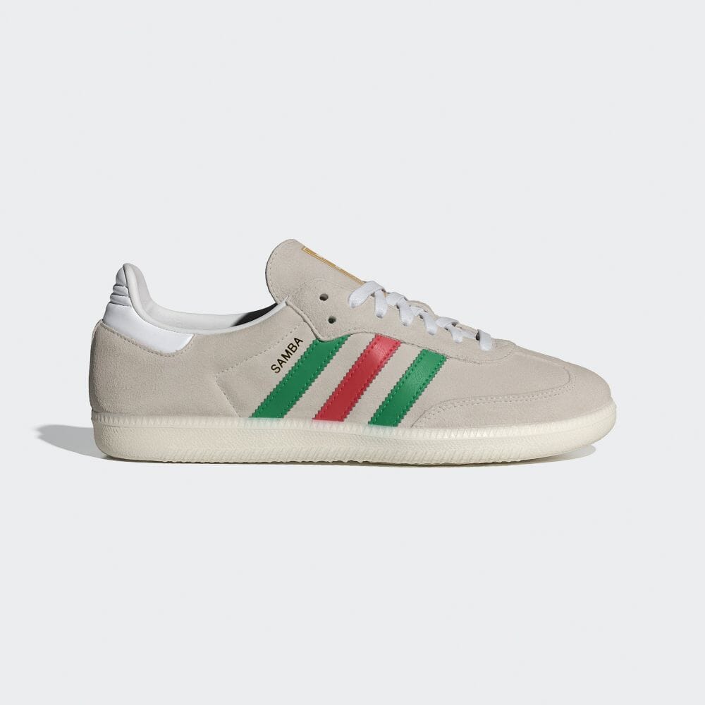 Кроссовки Adidas SAMBA OG Crystal White ORIGINALS Unisex IG1826 Crystal White / Green / Better Scarlet
Кроссовки Adidas SAMBA OG Crystal White ORIGINALS Unisex IG1826 Crystal White / Green / Better Scarlet