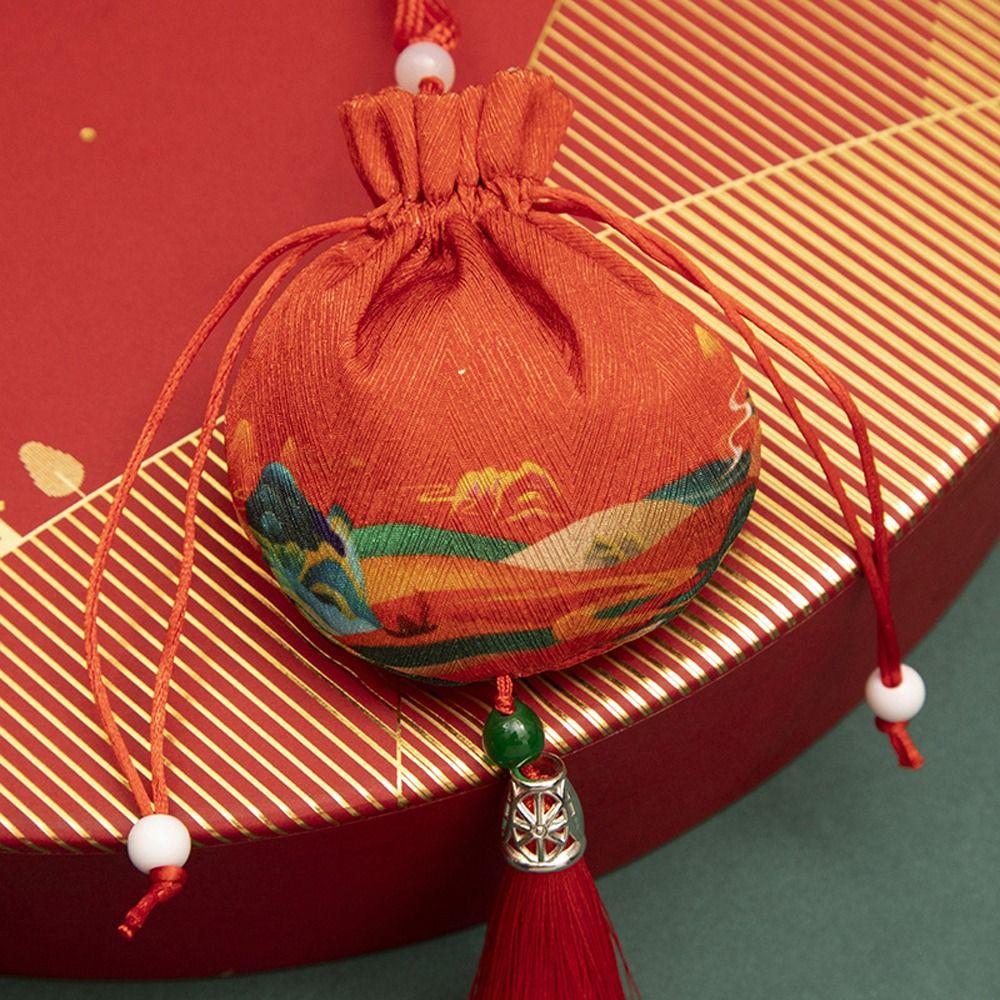 Case Tassel Drawstring Cloth Purse Pouch Empty Sachet Chinese Style Storage Bag Women Jewelry Bag B
Case Tassel Drawstring Cloth Purse Pouch Empty Sachet Chinese Style Storage Bag Women Jewelry Bag B