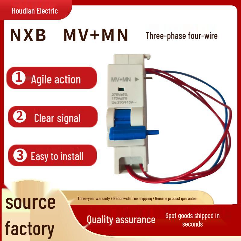 Zhengtai NXB Three-Phase Four-Wire Circuit Breaker with Over/Under Voltage Trip
Zhengtai NXB Three-Phase Four-Wire Circuit Breaker with Over/Under Voltage Trip