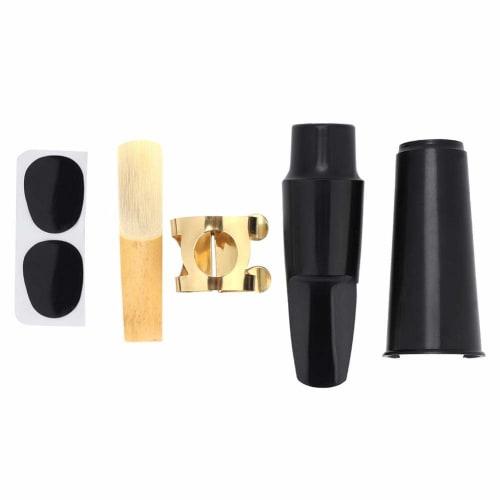 Alomejor 5-Piece Alto Saxophone Accessories Set: Mouthpiece, Cap, Reed, Buckle, and Pad
Alomejor 5-Piece Alto Saxophone Accessories Set: Mouthpiece, Cap, Reed, Buckle, and Pad