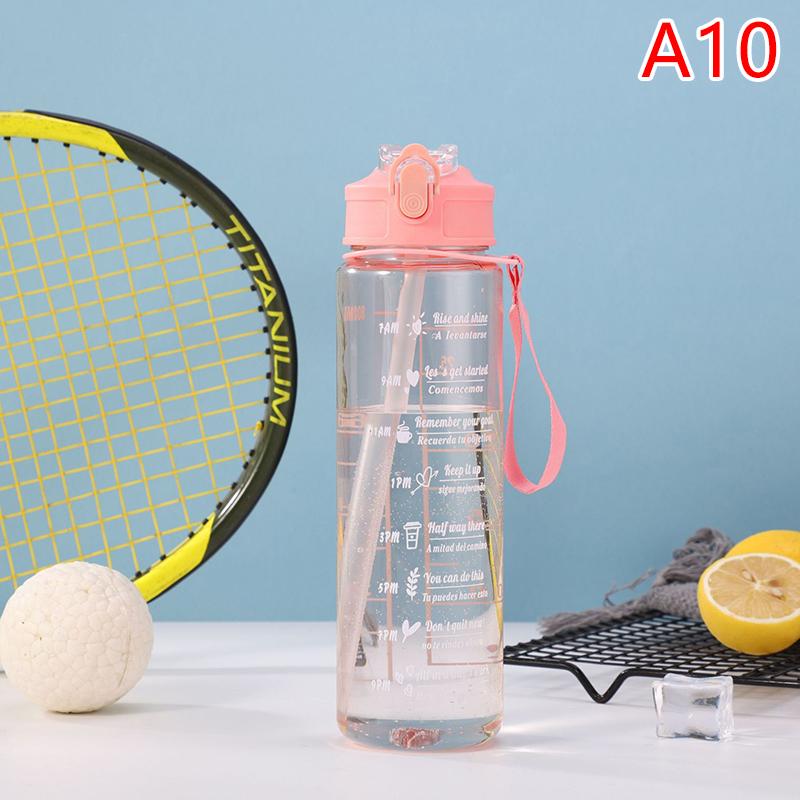 800Ml Water Bottle Motivational Sport Water Bottle Leakproof Drinking Bottles Outdoor Sports Travel Kettle Drinking Water Bottle
800Ml Water Bottle Motivational Sport Water Bottle Leakproof Drinking Bottles Outdoor Sports Travel Kettle Drinking Water Bottle