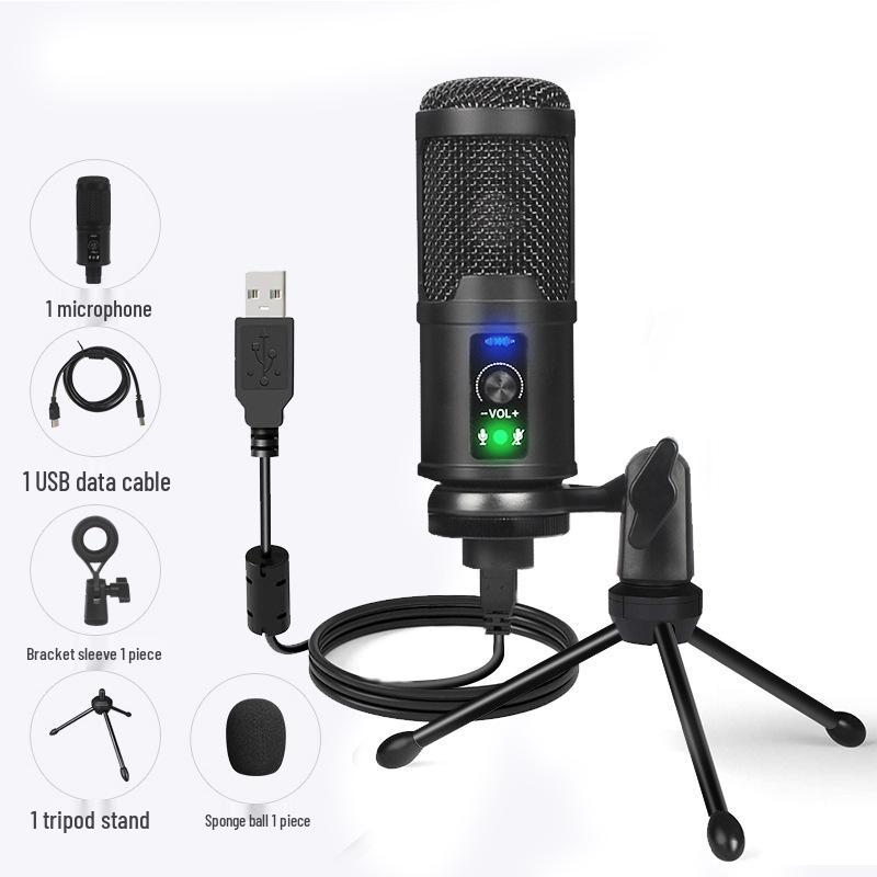 AI Cardioid Noise-Reduction Microphone for Gaming and Recording
AI Cardioid Noise-Reduction Microphone for Gaming and Recording