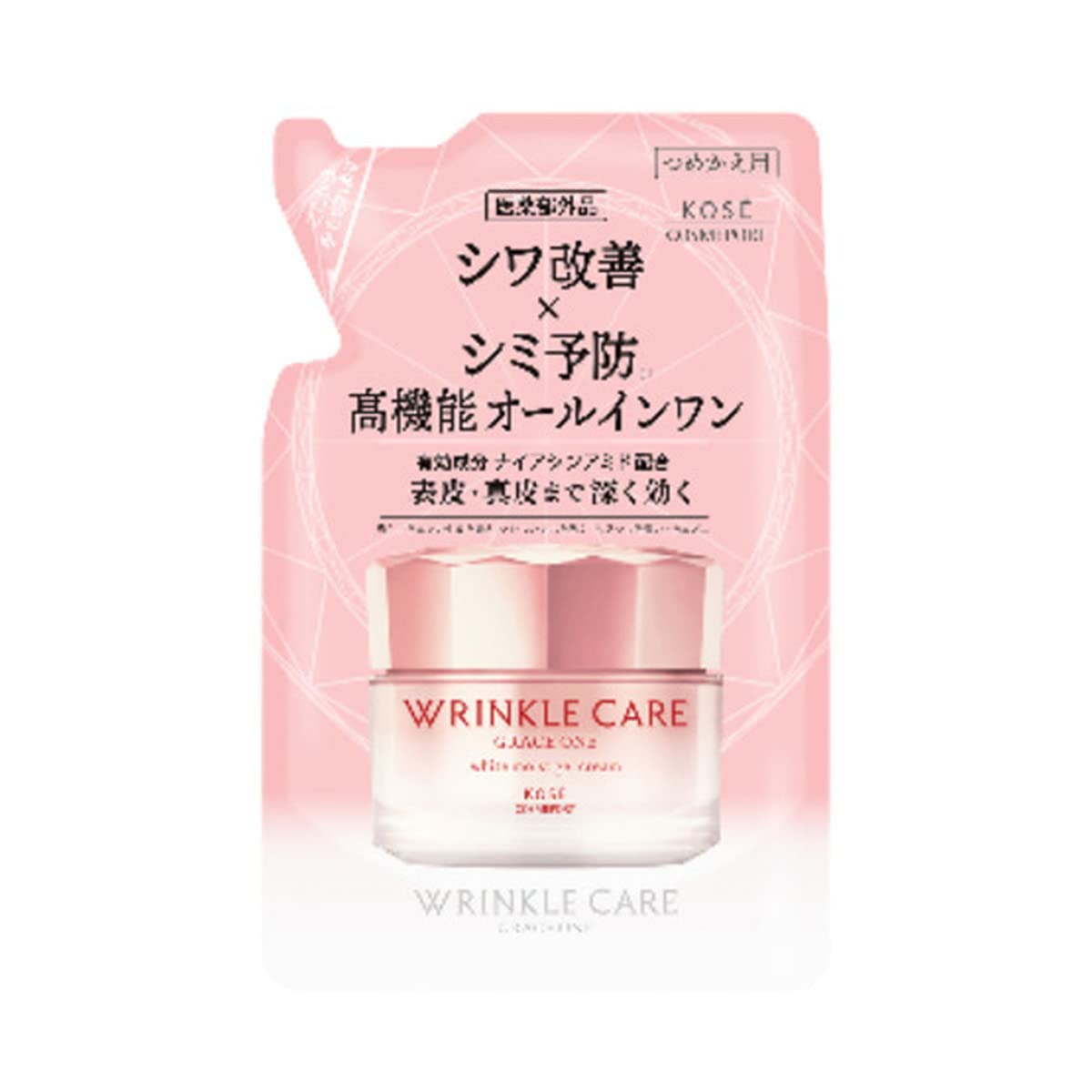 Kose Cosmeport Grace One Wrinkle Care White Moist Gel Cream Refill 90 г
Kose Cosmeport Grace One Wrinkle Care White Moist Gel Cream Refill 90 г