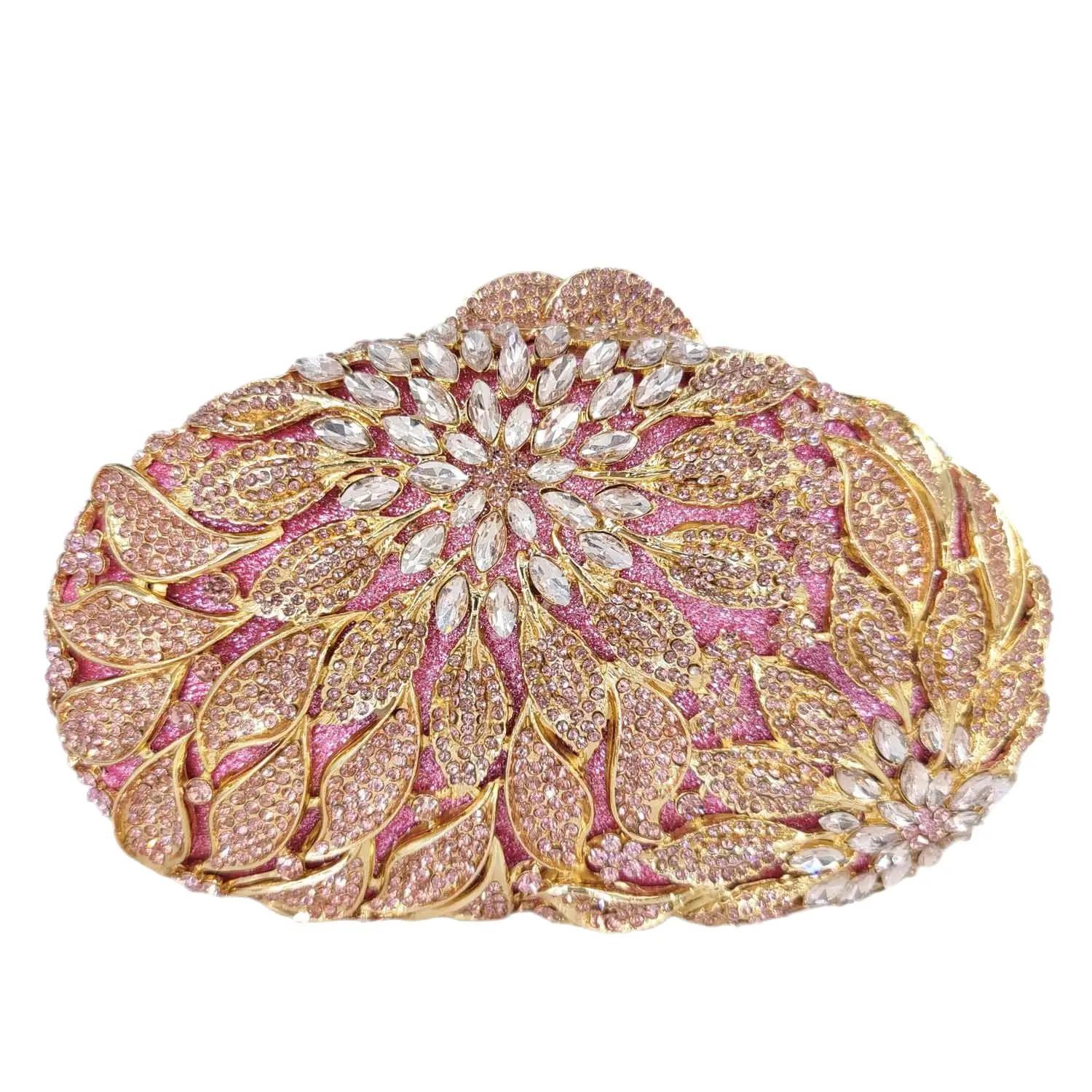 Boutique De FGG (in stock) Women Flower Evening Bags Bridal Wedding Rhinestone Floral Handbags and Purses Formal Party Clutch Mini Size
Boutique De FGG (in stock) Women Flower Evening Bags Bridal Wedding Rhinestone Floral Handbags and Purses Formal Party Clutch Mini Size