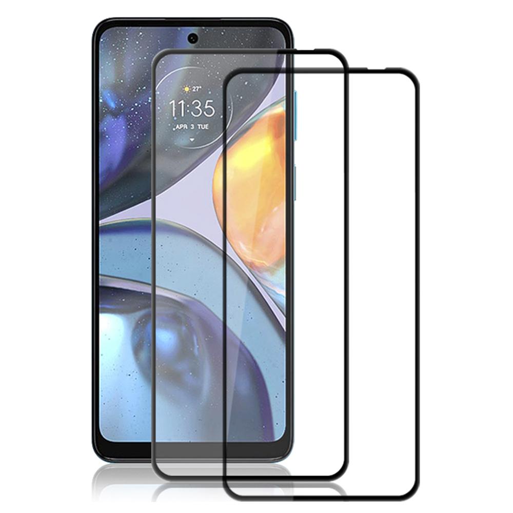 AMORUS 2Pcs For Motorola Moto G22 Full Screen Protector Silk Printing Clear Full Glue Tempered Glass Film Black
AMORUS 2Pcs For Motorola Moto G22 Full Screen Protector Silk Printing Clear Full Glue Tempered Glass Film Black