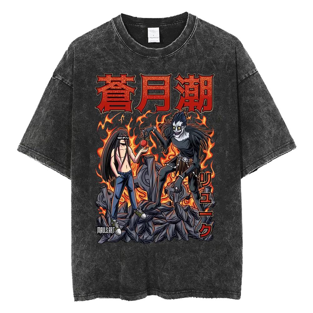 Death Note Anime Washed Tshirt Weirdcore Gore Horror Gift Yk T Shirts Men Women Fashion Vintage Short Sleeve Oversized T Shirt S
Death Note Anime Washed Tshirt Weirdcore Gore Horror Gift Yk T Shirts Men Women Fashion Vintage Short Sleeve Oversized T Shirt S