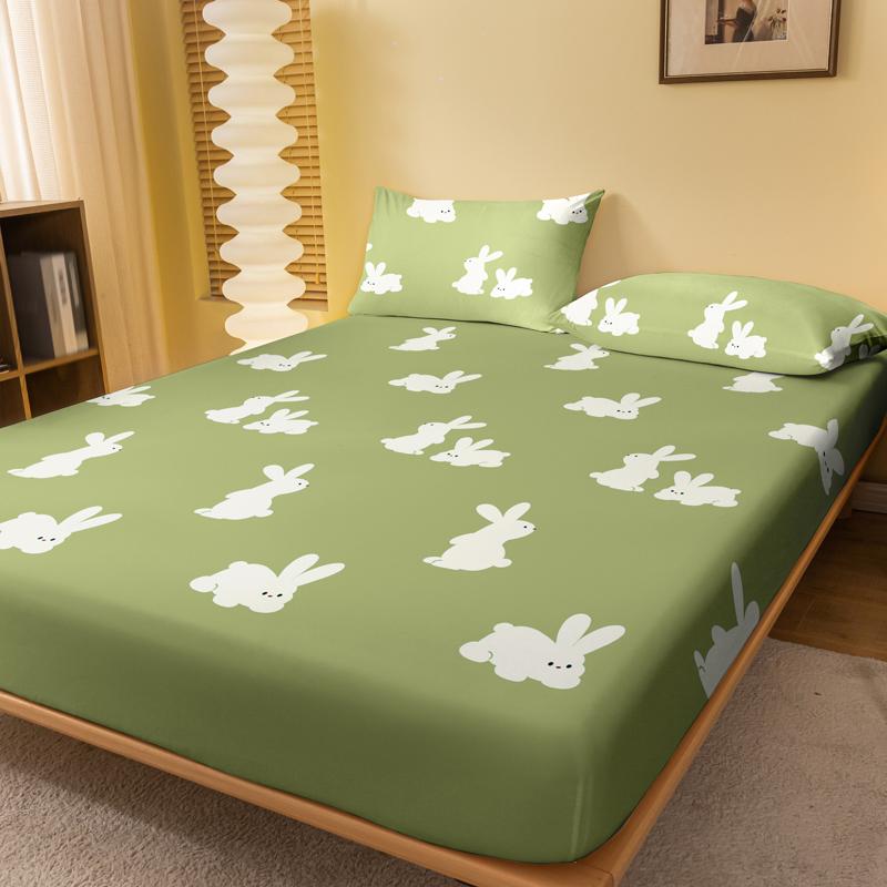 1 Cartoon Cute Animal Rabbit Printed Matte Fitted Sheet, Bedroom Printed Bed Cover, Bedding (Excluding Pillowcases) 71x132cm
1 Cartoon Cute Animal Rabbit Printed Matte Fitted Sheet, Bedroom Printed Bed Cover, Bedding (Excluding Pillowcases) 71x132cm