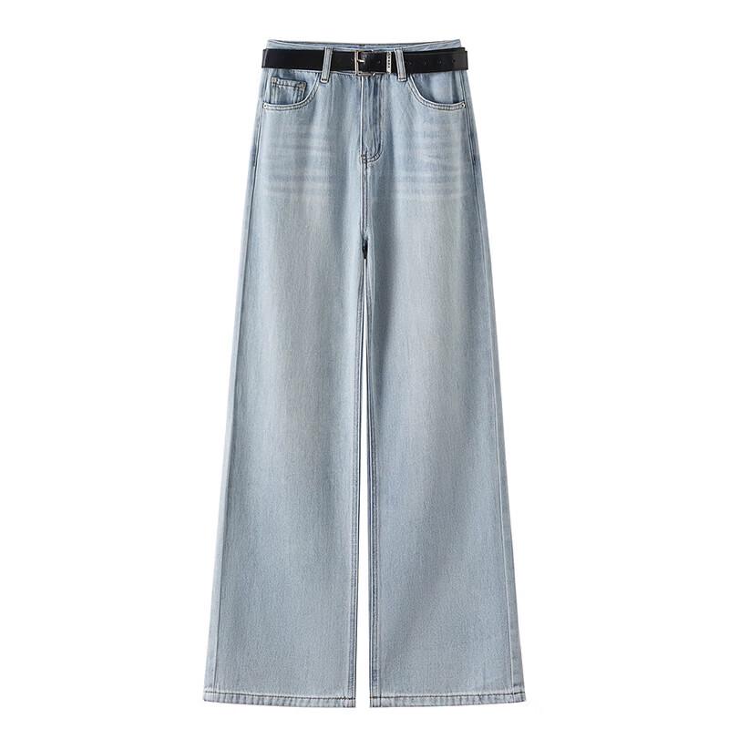 Women s Lyocell Straight High-Waist Embroidered Jeans M
Women s Lyocell Straight High-Waist Embroidered Jeans M