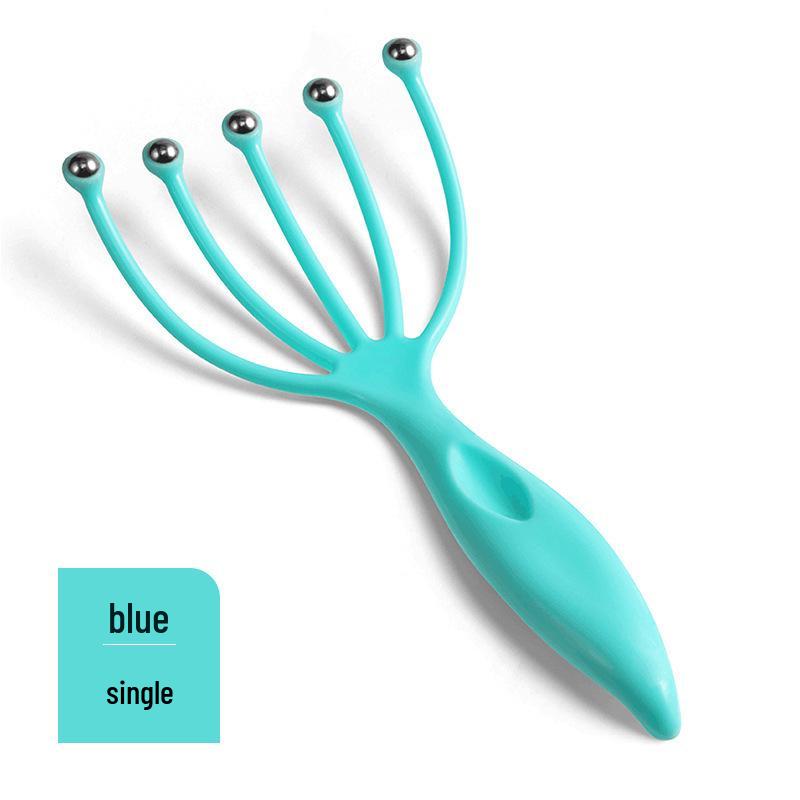Five-Claw Manual Scalp Massager: Relieves Head Itching & Tension
Five-Claw Manual Scalp Massager: Relieves Head Itching & Tension
