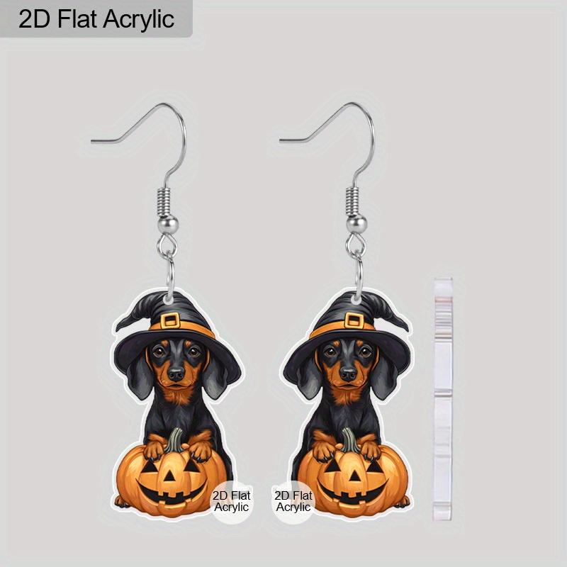 2D Плоские Акриловые Креативные Милые Серьги на Хэллоуин Собака с Тыквой для Женщин Подарки для Мамы Собаки Висячие Серьги с Крючком Ювелирное Изделие Подарок для Любителей Домашних Животных
2D Плоские Акриловые Креативные Милые Серьги на Хэллоуин Собака с Тыквой для Женщин Подарки для Мамы Собаки Висячие Серьги с Крючком Ювелирное Изделие Подарок для Любителей Домашних Животных